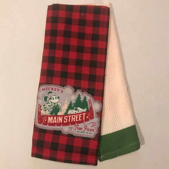 Disney Parks Christmas Mickey Mouse Towels - Picture 2 of 4